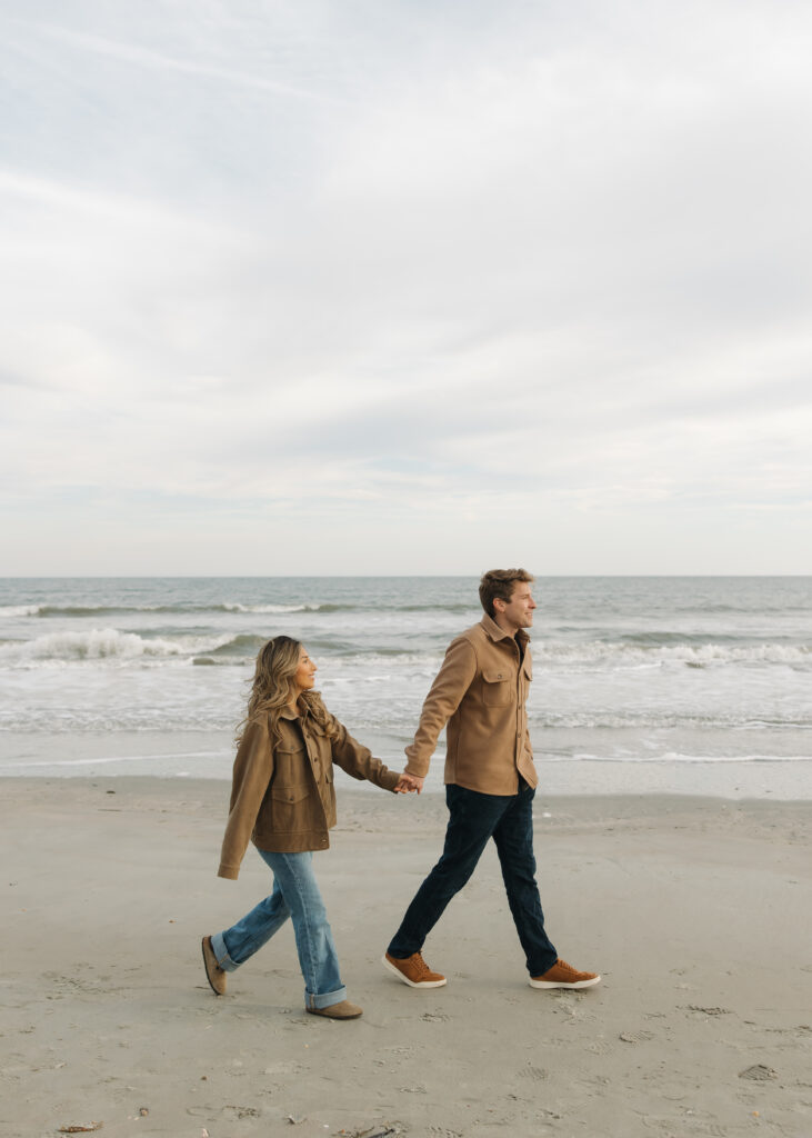 East coast couples photographer. Folly Beach couples photos